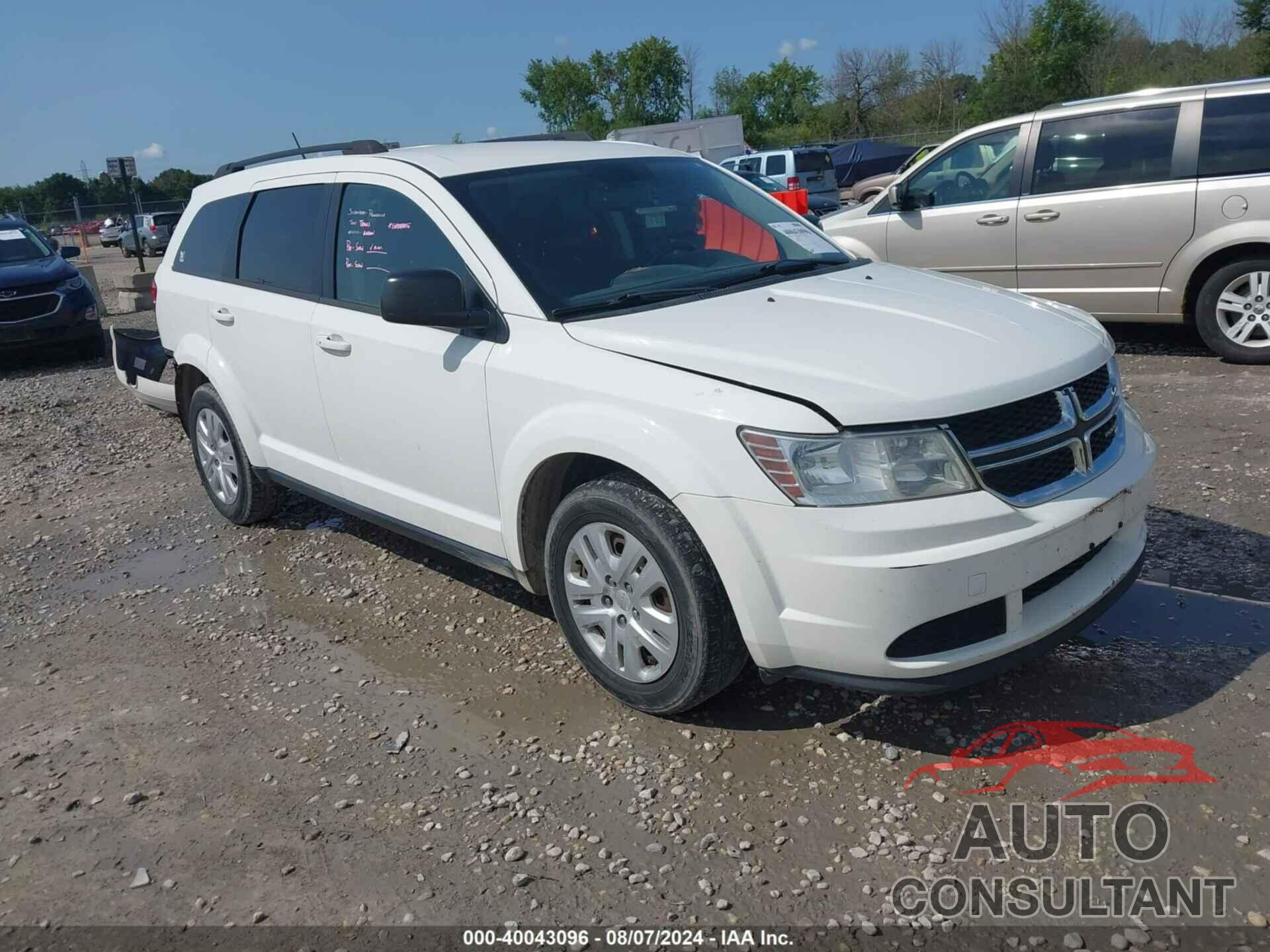 DODGE JOURNEY 2016 - 3C4PDCAB9GT234185