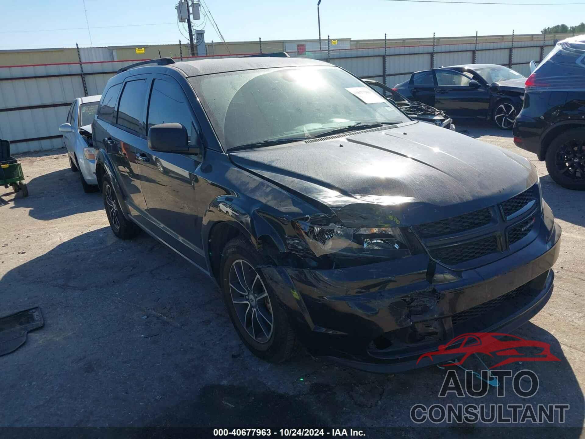 DODGE JOURNEY 2018 - 3C4PDCAB8JT508449