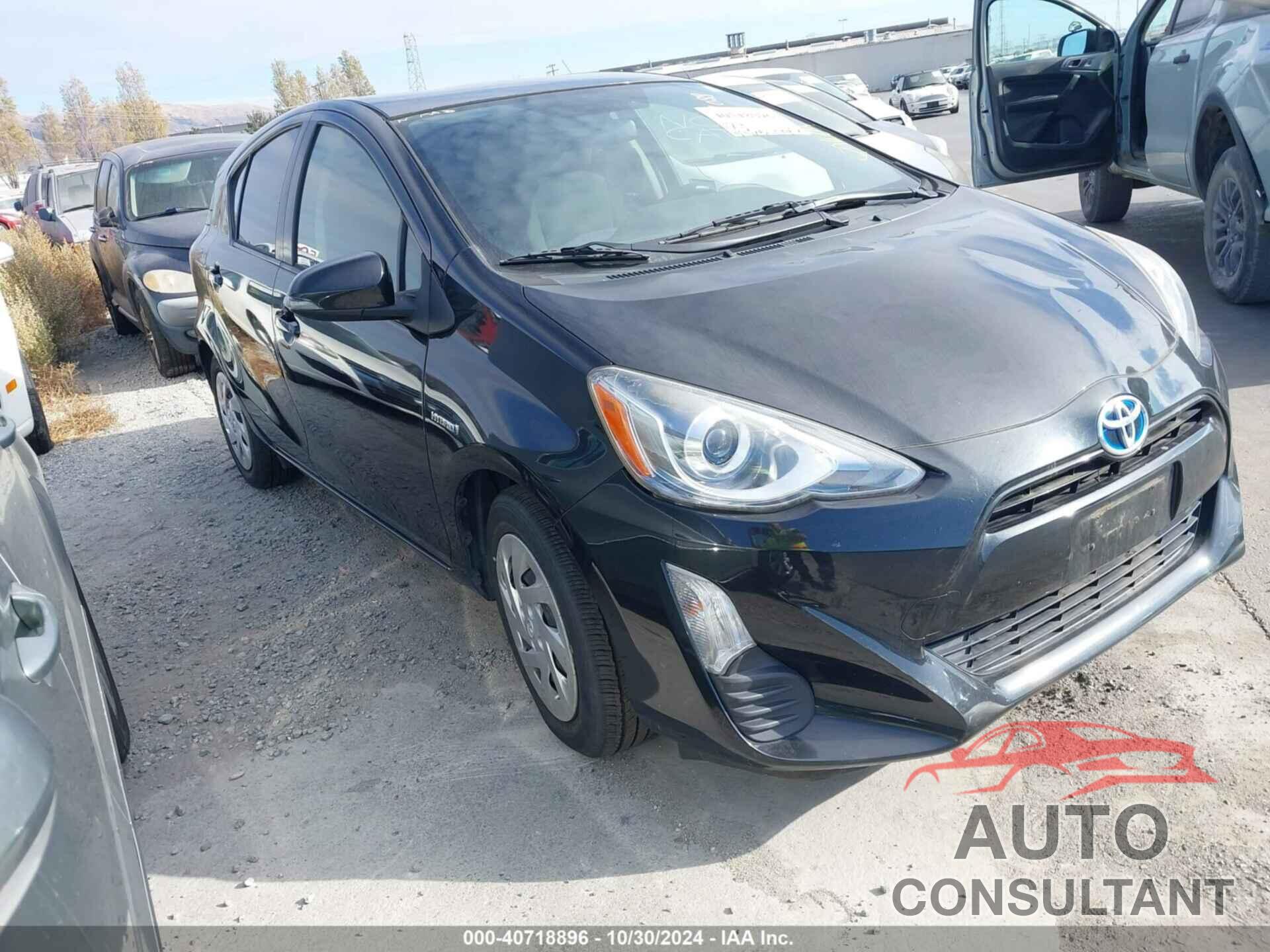 TOYOTA PRIUS C 2016 - JTDKDTB37G1124888