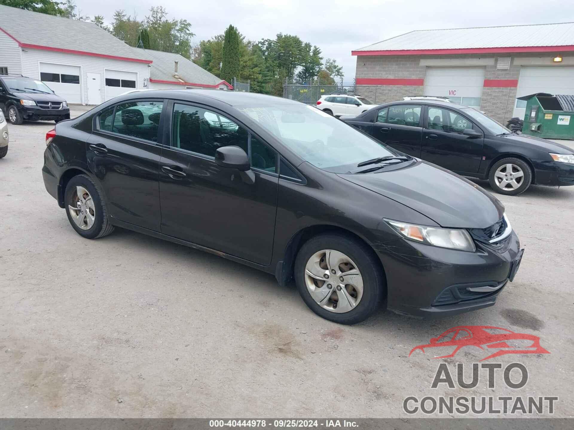 HONDA CIVIC 2013 - 2HGFB2F57DH567229