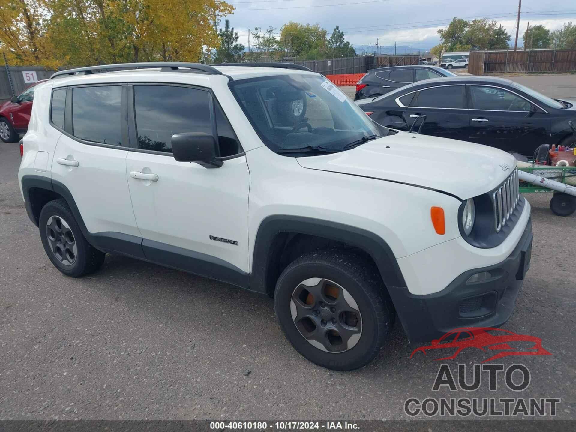 JEEP RENEGADE 2017 - ZACCJBAB5HPG46226