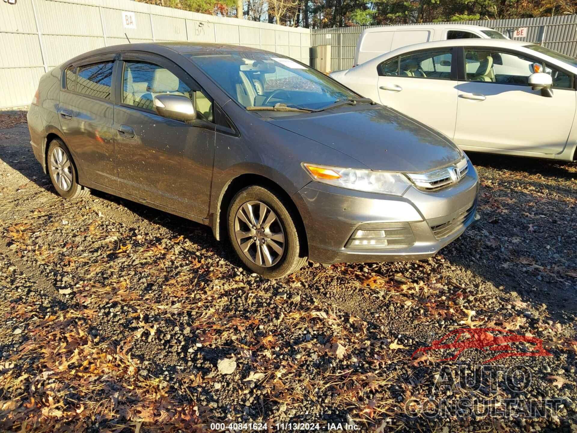 HONDA INSIGHT 2013 - JHMZE2H77DS002634