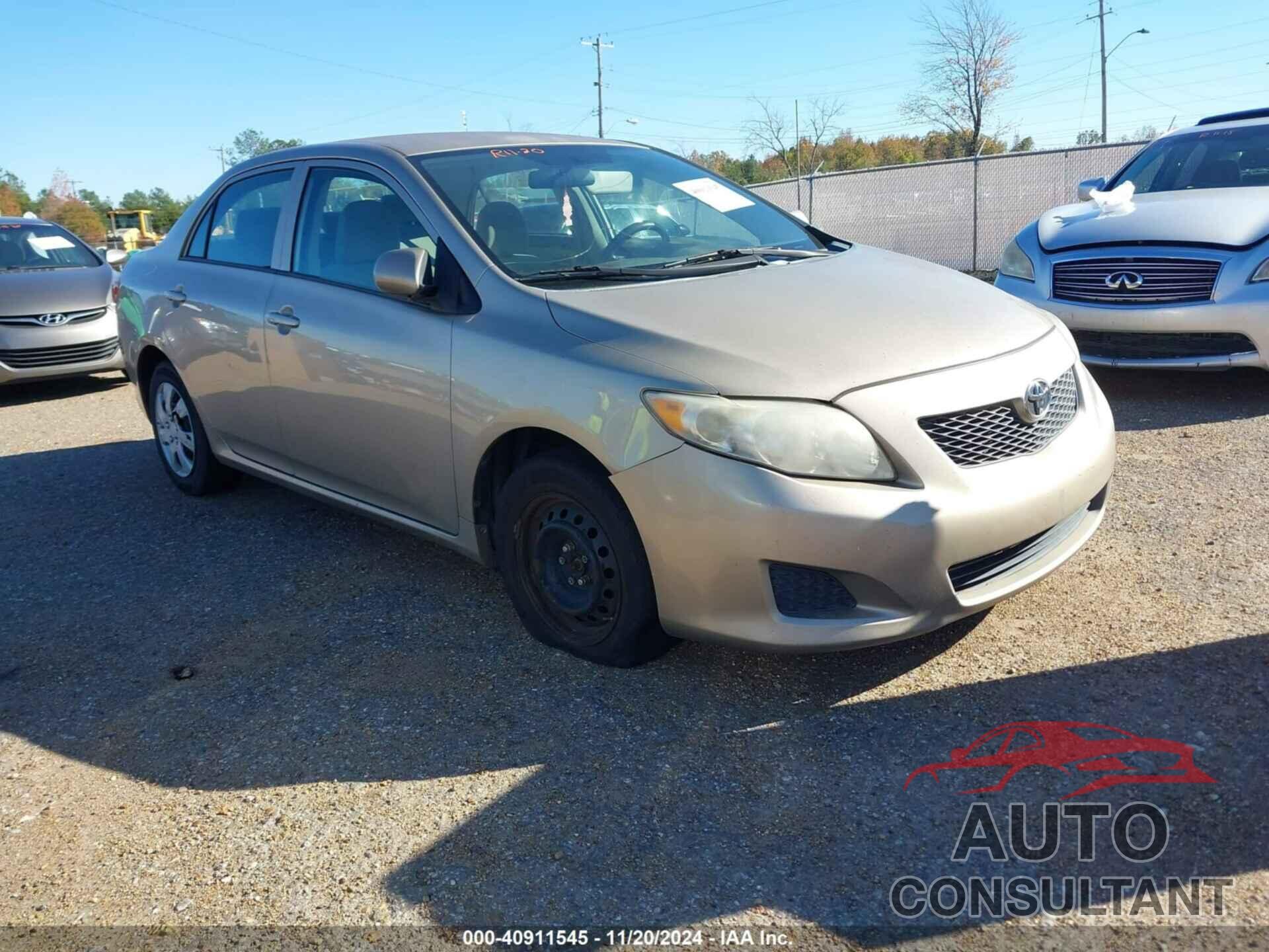 TOYOTA COROLLA 2010 - 2T1BU4EE7AC381183