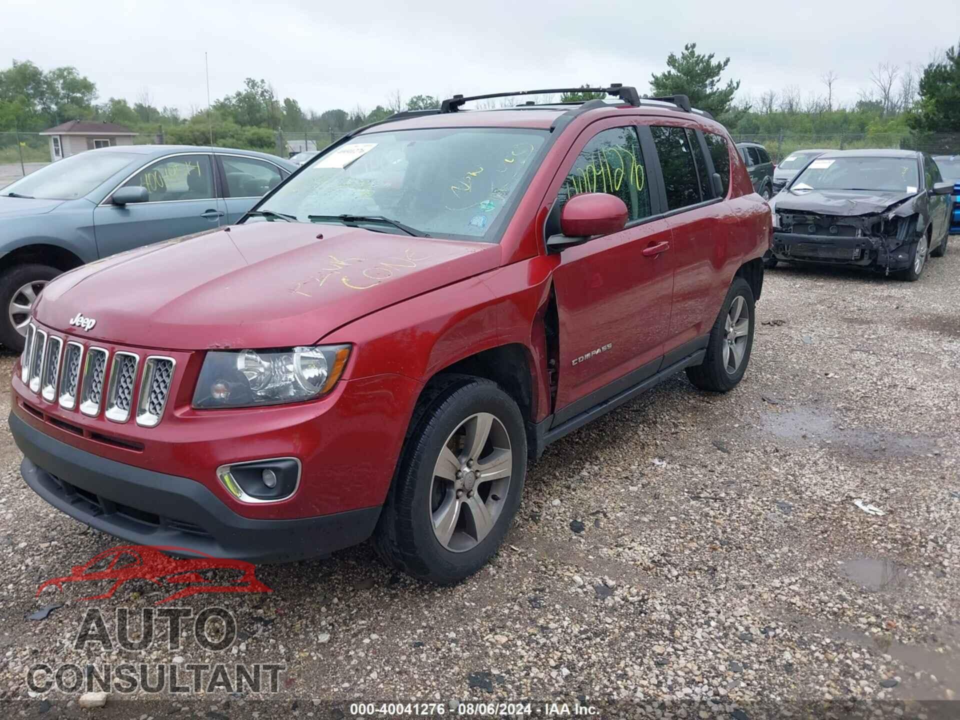 JEEP COMPASS 2017 - 1C4NJDEB4HD139721