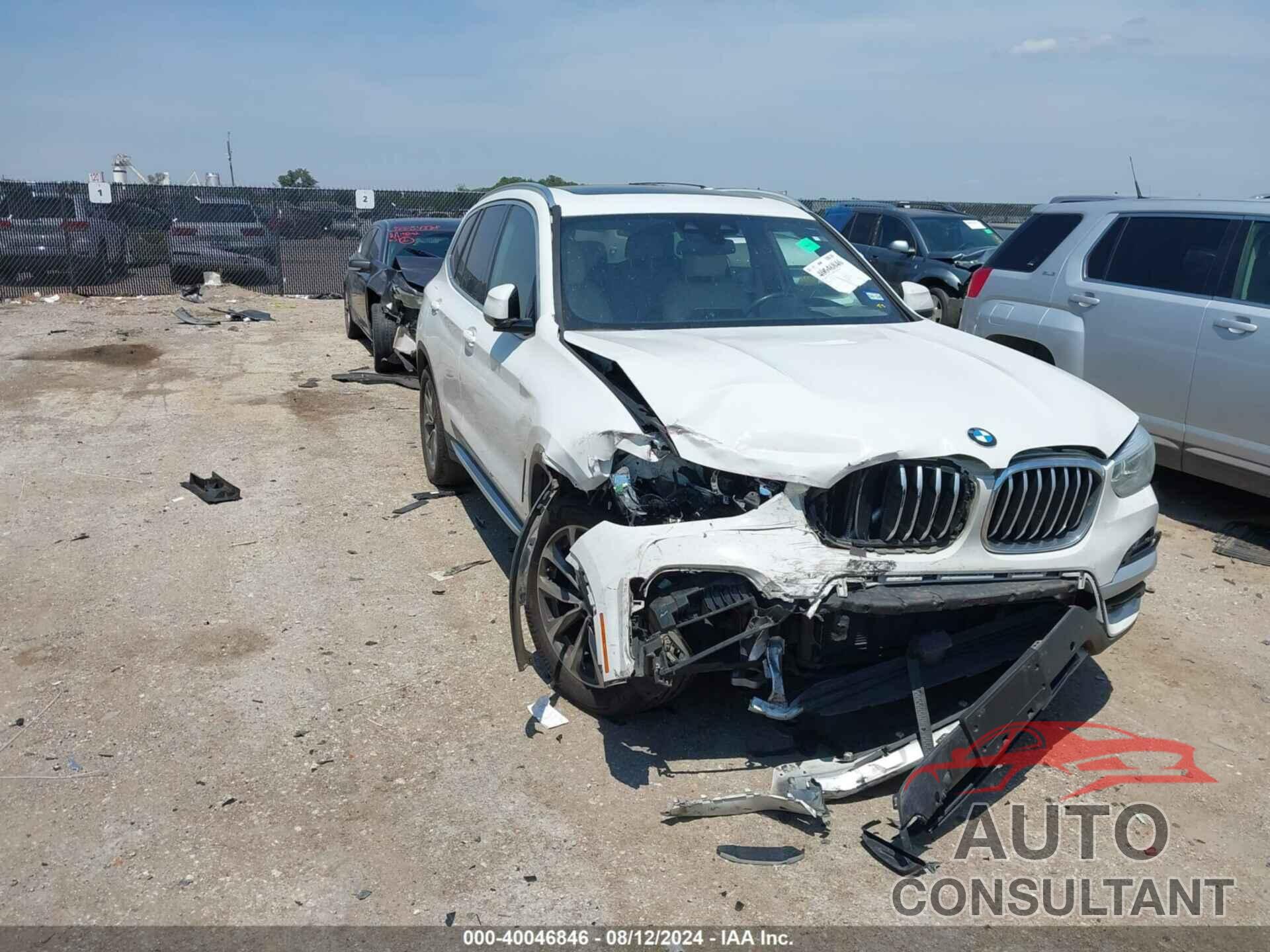 BMW X3 2019 - 5UXTR9C56KLR03574