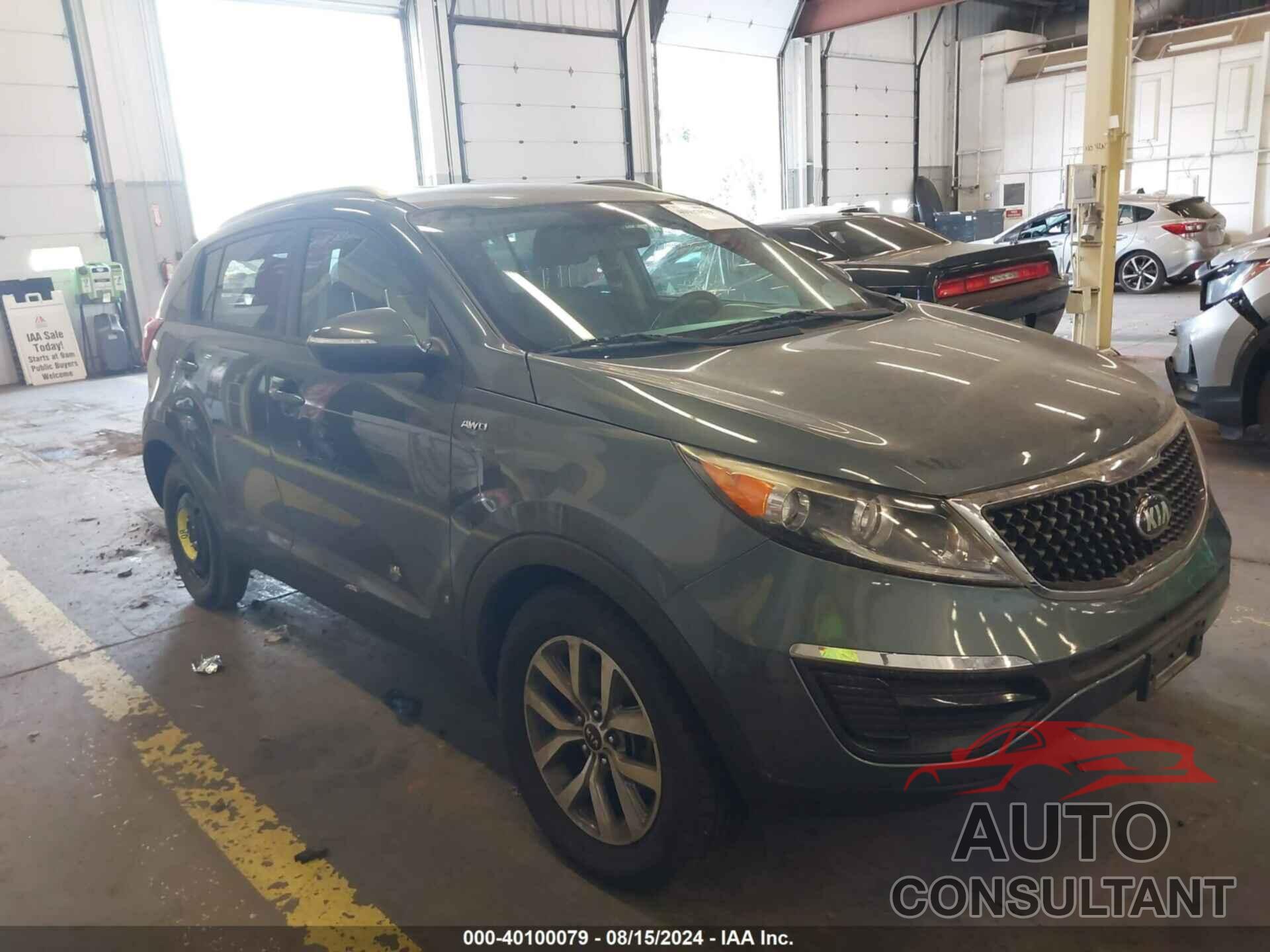 KIA SPORTAGE 2015 - KNDPBCACXF7769804