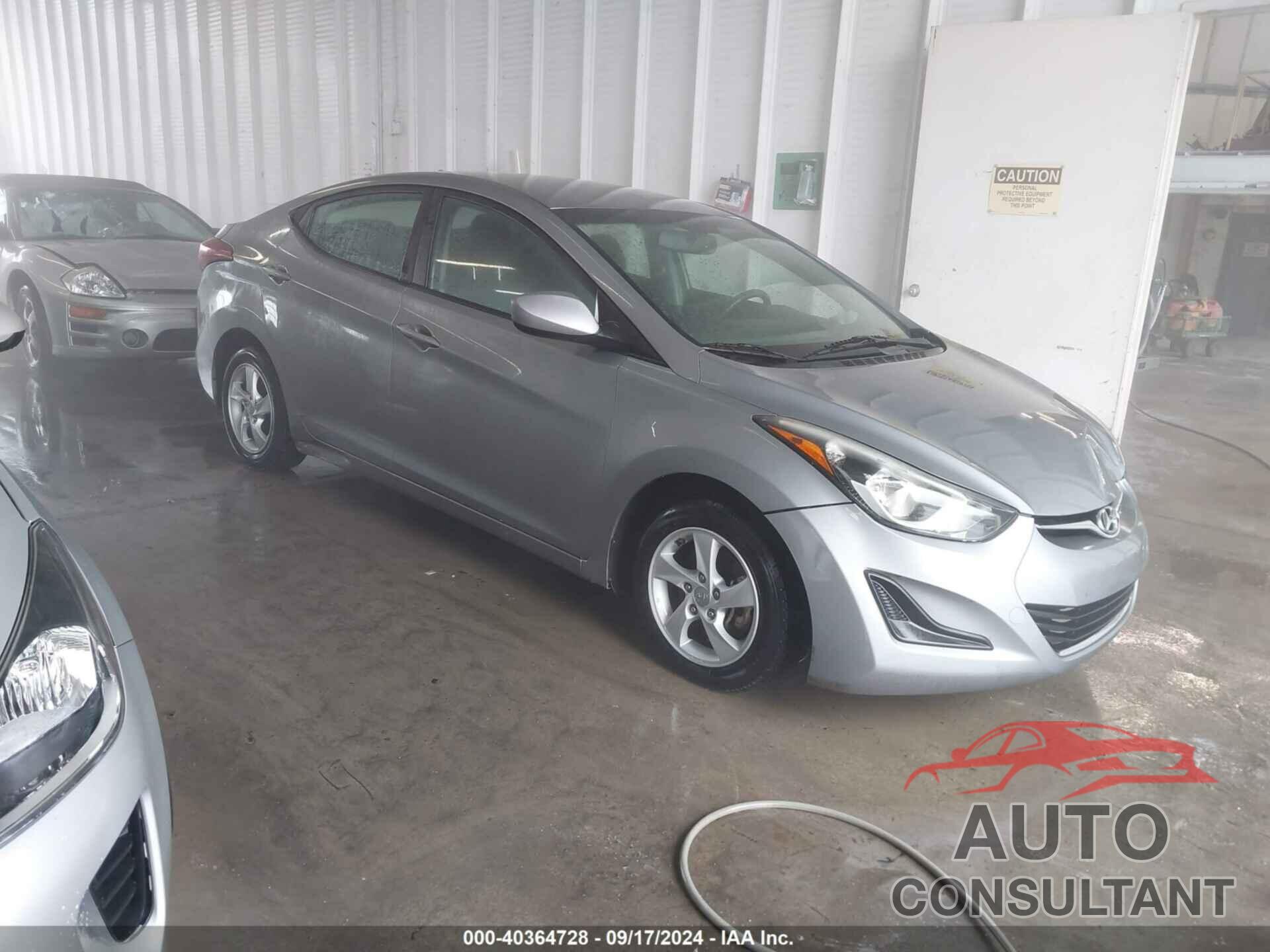 HYUNDAI ELANTRA 2014 - KMHDH4AE7EU091503