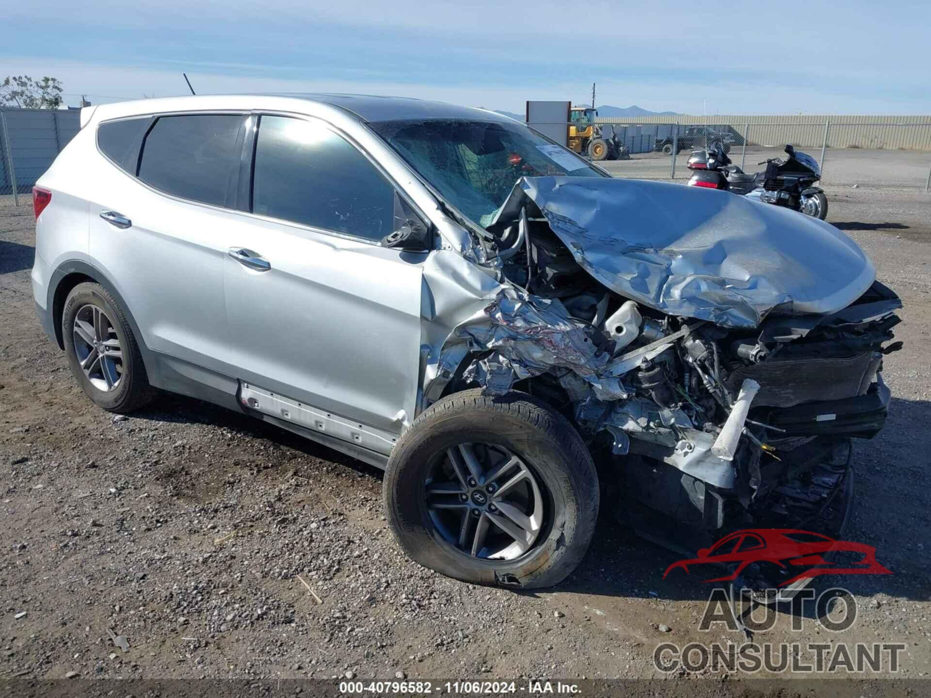 HYUNDAI SANTA FE SPORT 2018 - 5XYZTDLB3JG557418