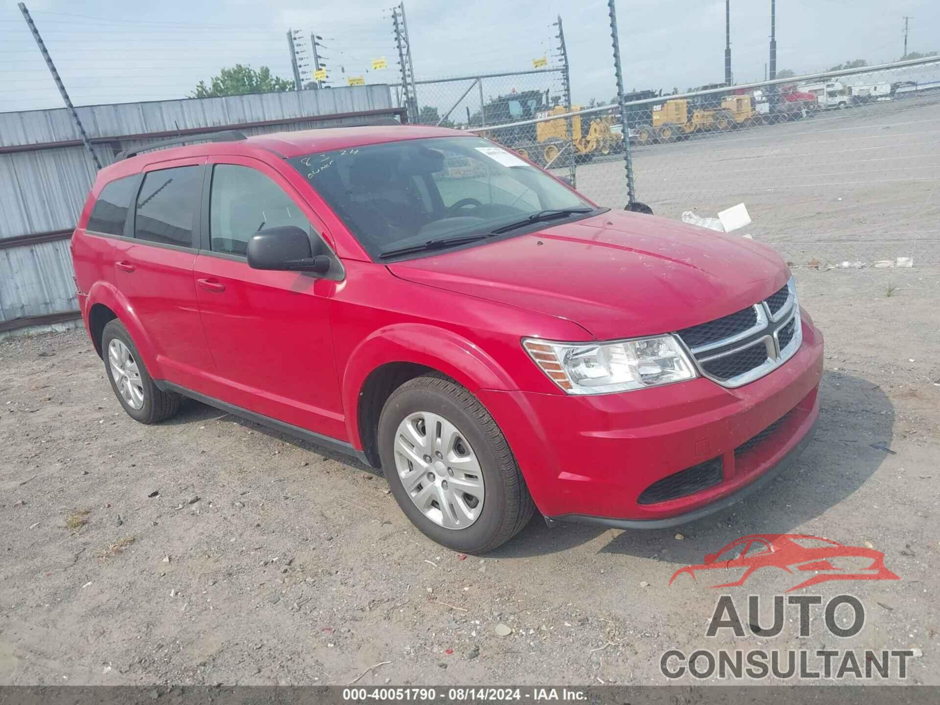 DODGE JOURNEY 2020 - 3C4PDCAB0LT249653