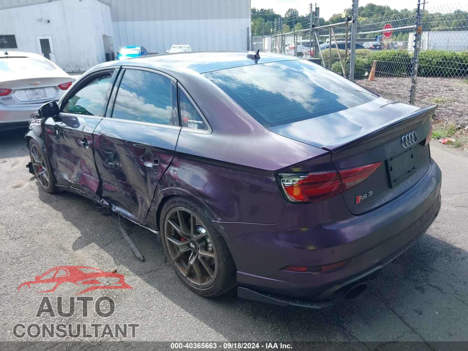 AUDI RS 3 2017 - WUABWGFF8H1900357