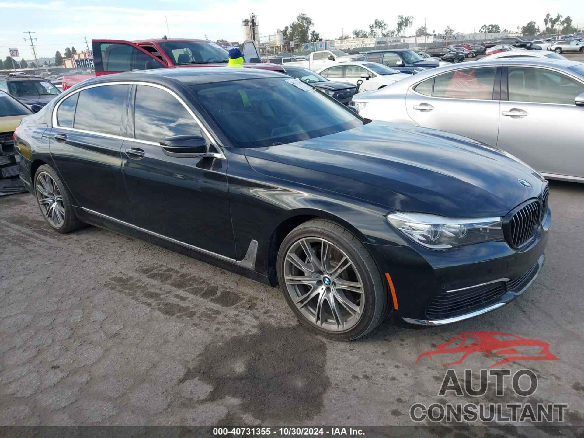 BMW 740I 2019 - WBA7E2C56KB217625