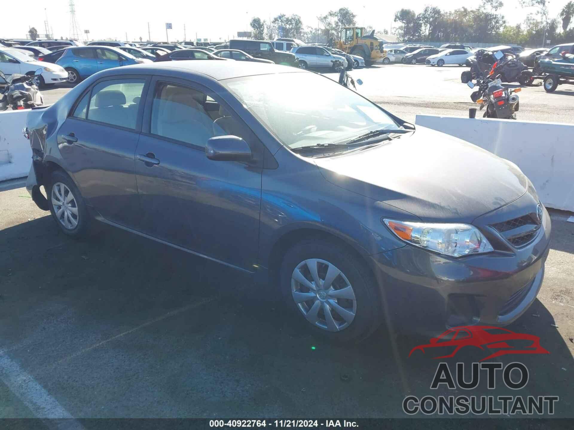 TOYOTA COROLLA 2011 - JTDBU4EE3B9135805