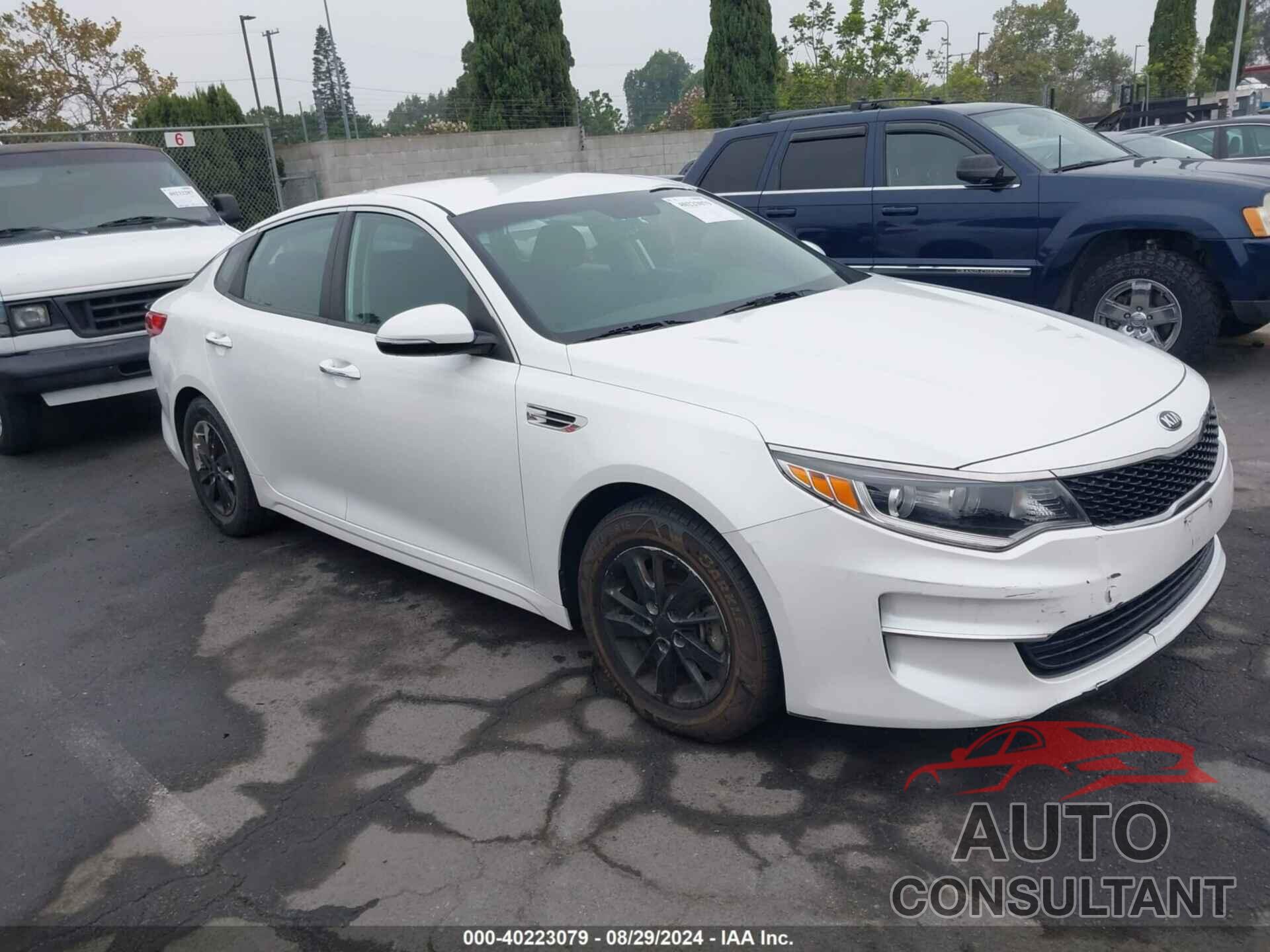 KIA OPTIMA 2018 - KNAGT4L39J5202503