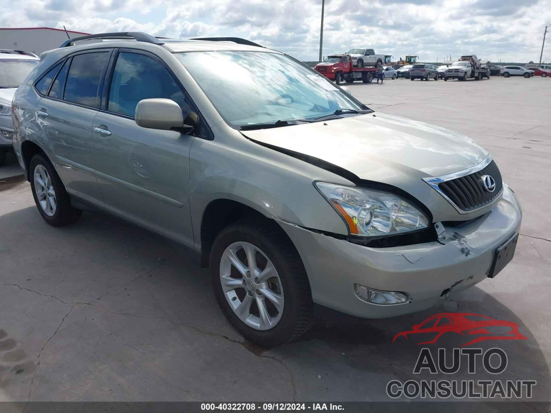 LEXUS RX 350 2009 - 2T2HK31U49C127509