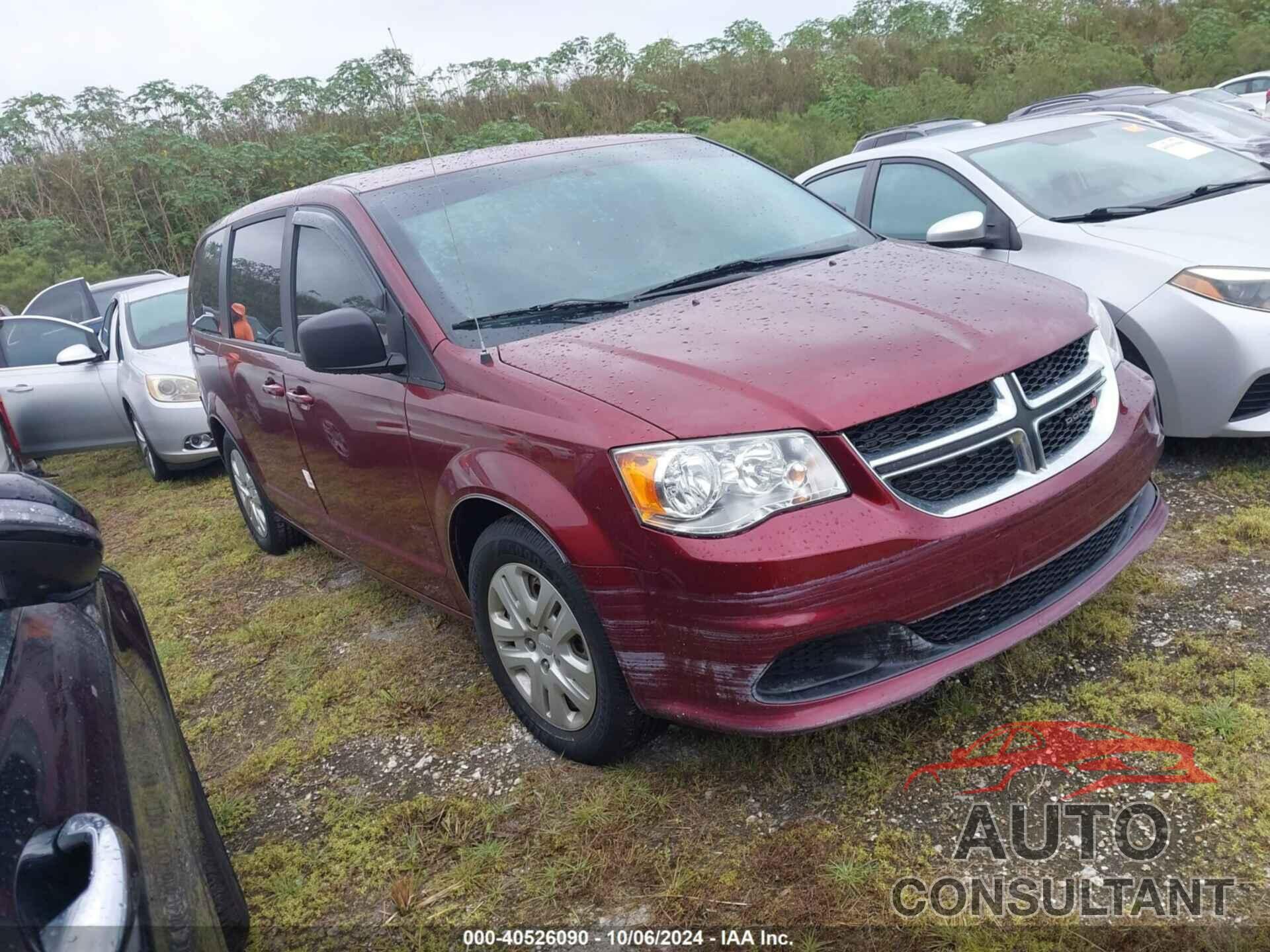 DODGE GRAND CARAVAN 2018 - 2C4RDGBG5JR163958