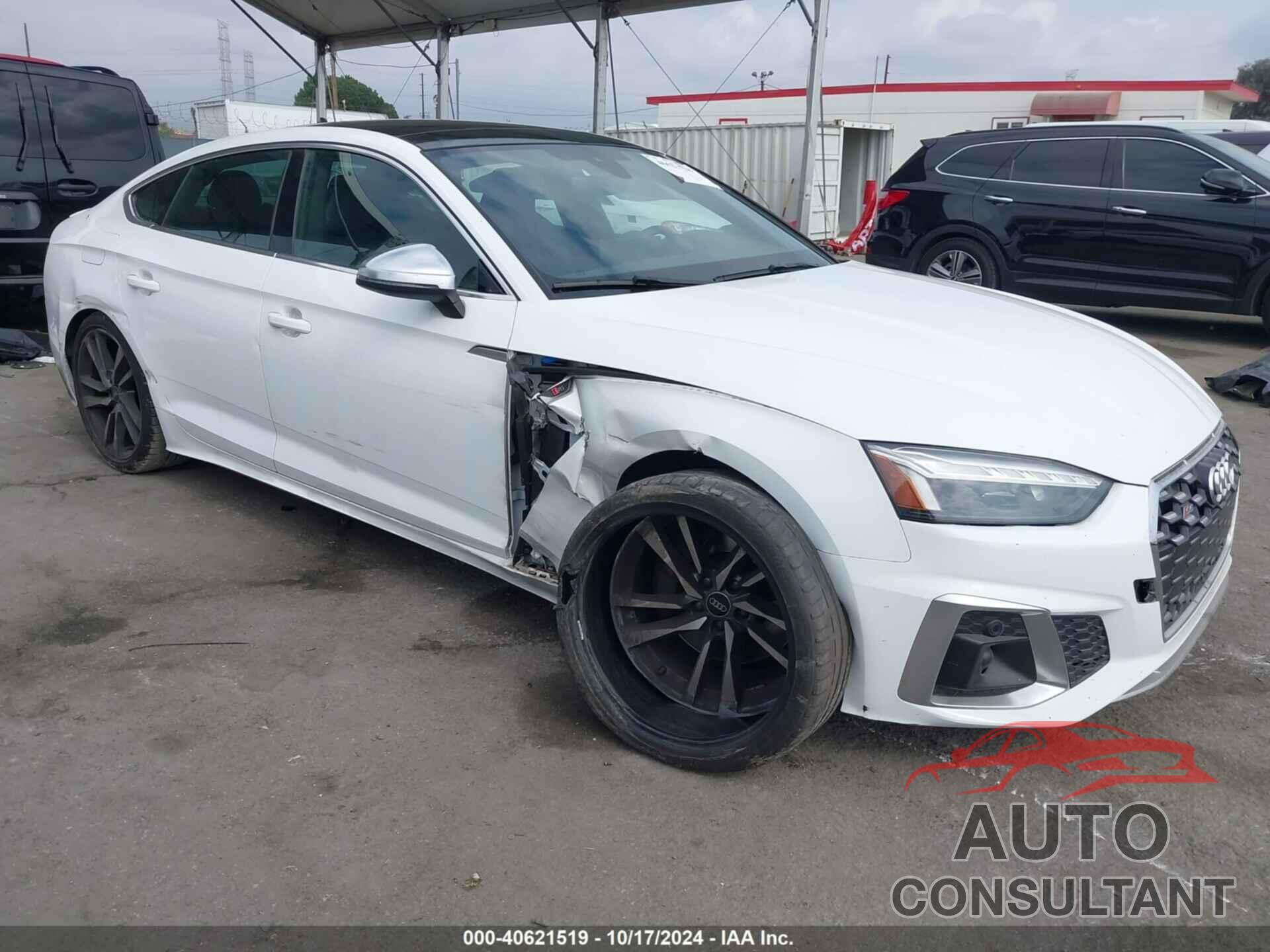 AUDI S5 SPORTBACK 2022 - WAUA4CF51NA033679