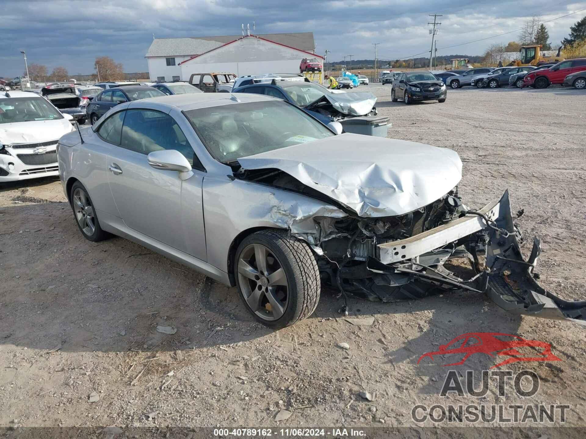 LEXUS IS 250C 2010 - JTHFF2C29A2513608