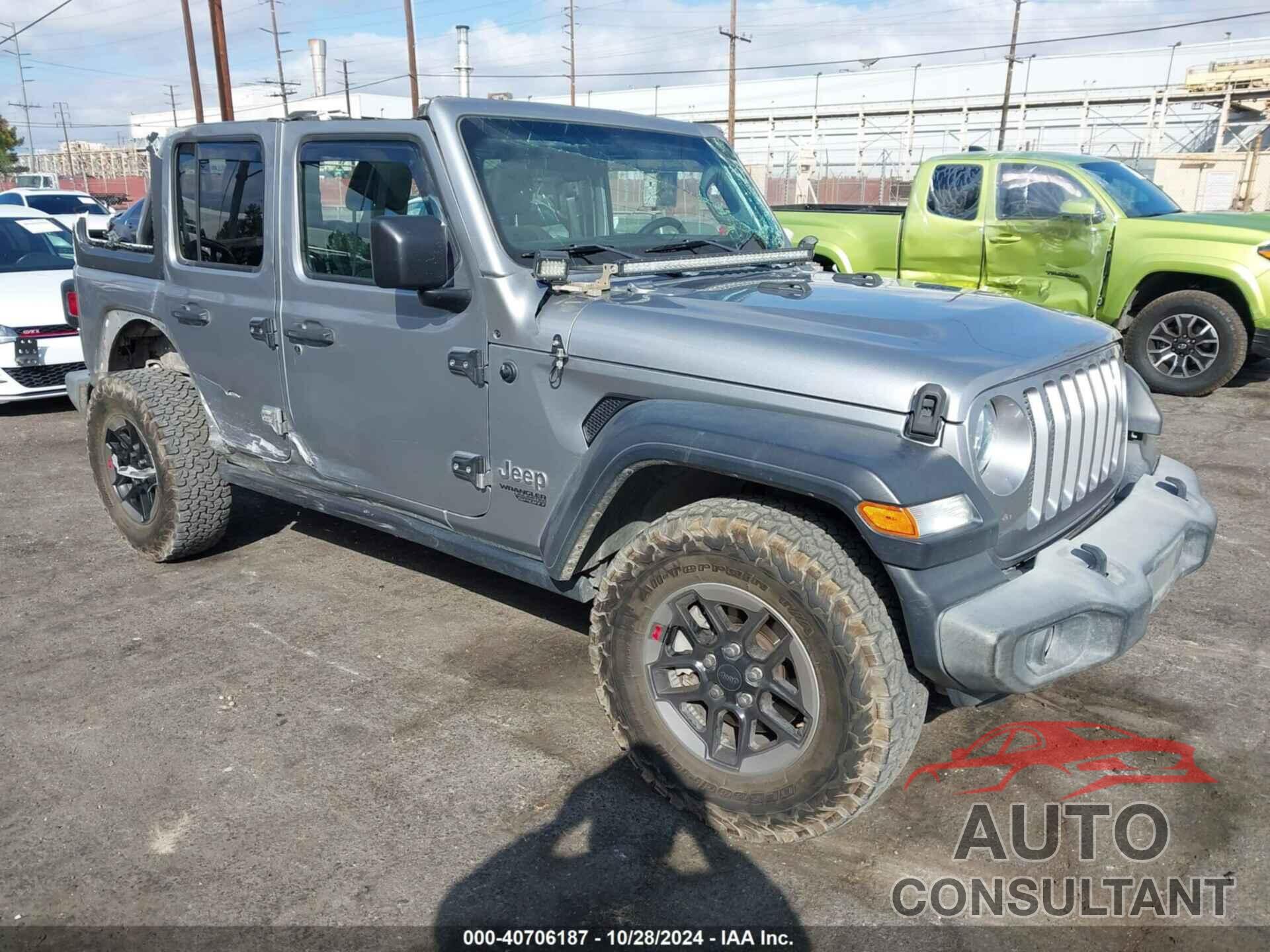 JEEP WRANGLER UNLIMITED 2018 - 1C4HJXDG2JW291891