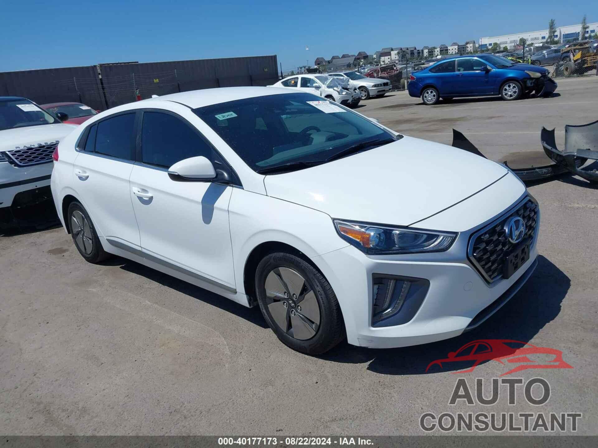 HYUNDAI IONIQ HYBRID 2022 - KMHC75LC7NU269166