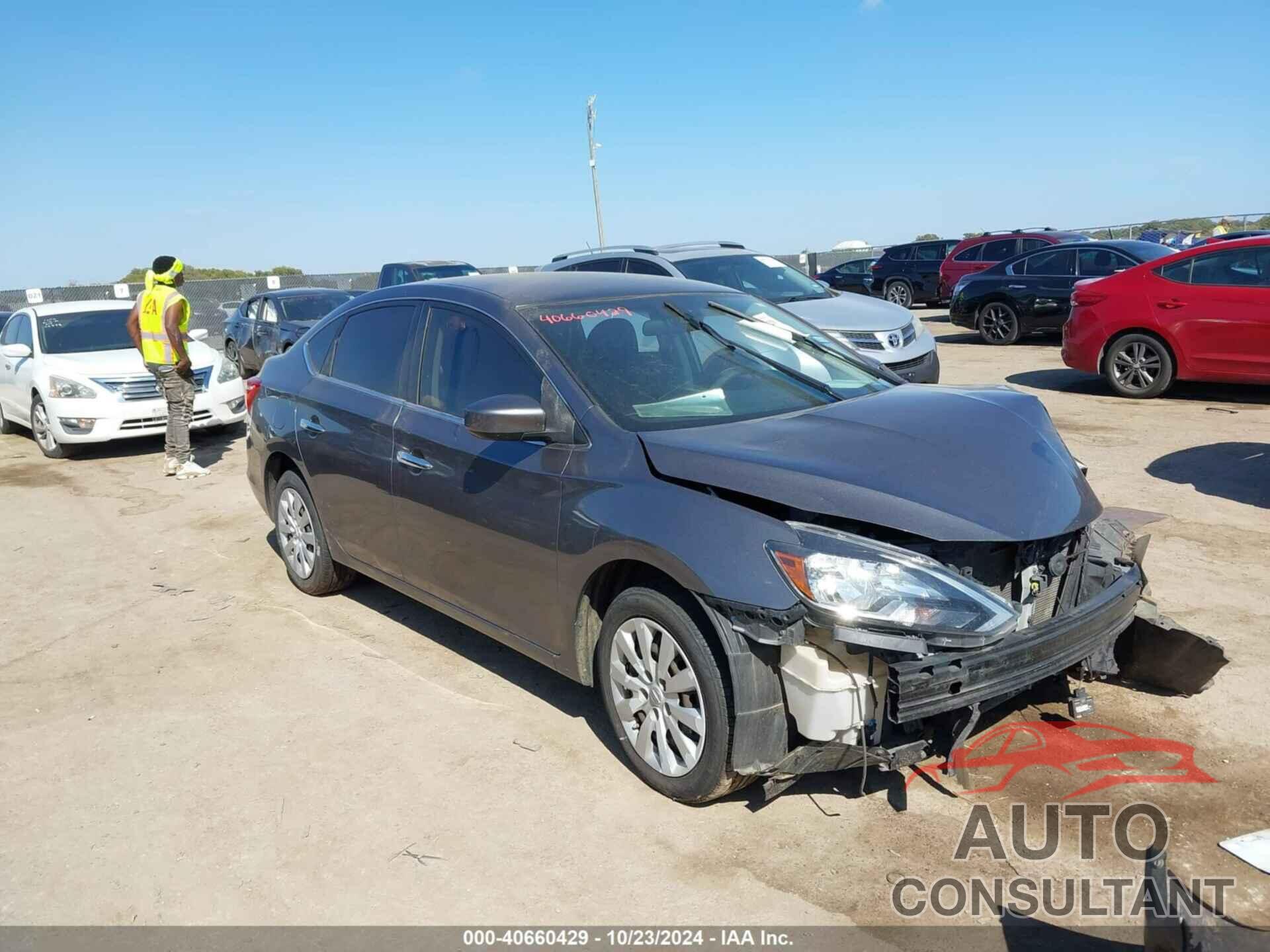 NISSAN SENTRA 2019 - 3N1AB7AP0KY313595