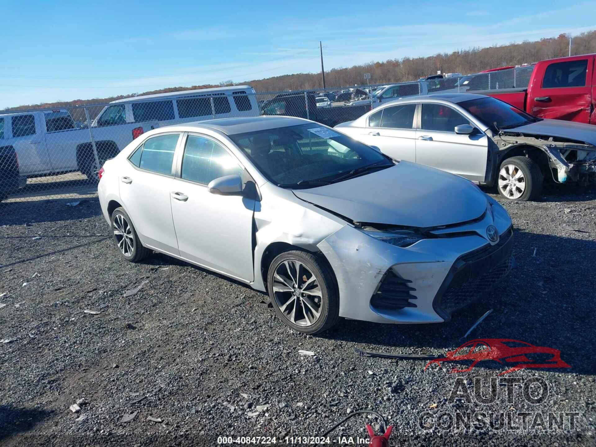 TOYOTA COROLLA 2018 - 2T1BURHE1JC967287