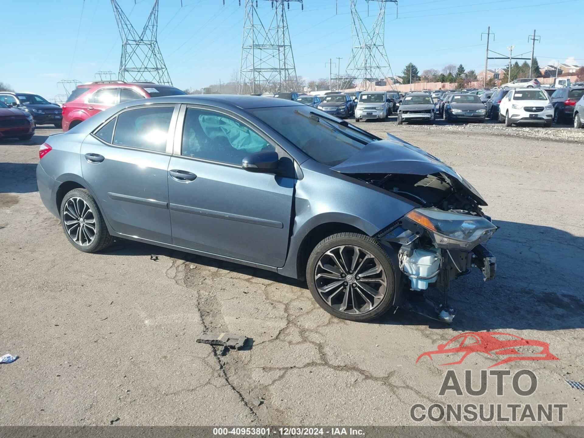 TOYOTA COROLLA 2016 - 2T1BURHE2GC692831