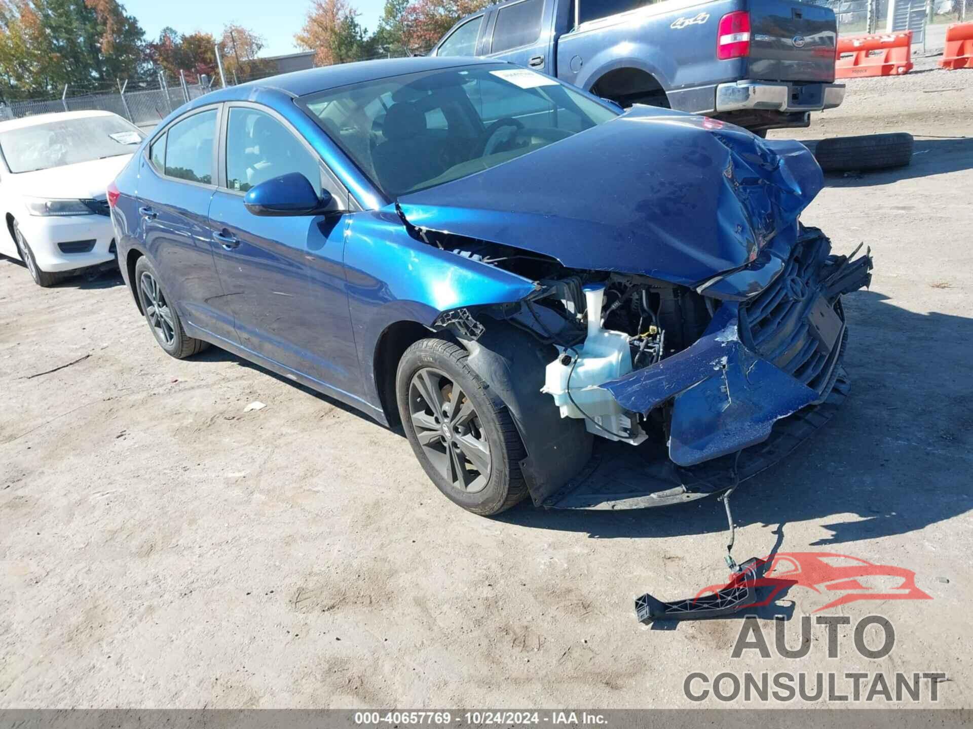 HYUNDAI ELANTRA 2017 - 5NPD84LF7HH034422