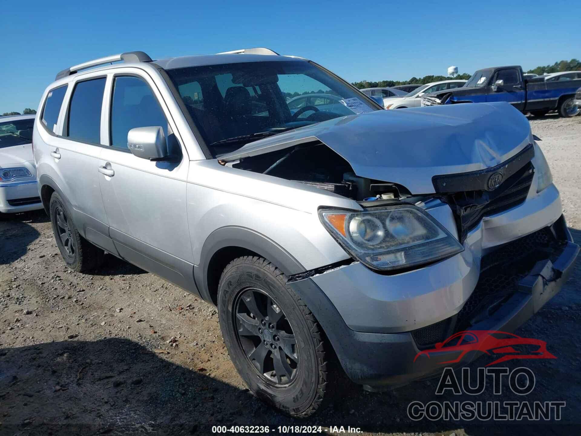 KIA BORREGO 2009 - KNDJJ741885009010