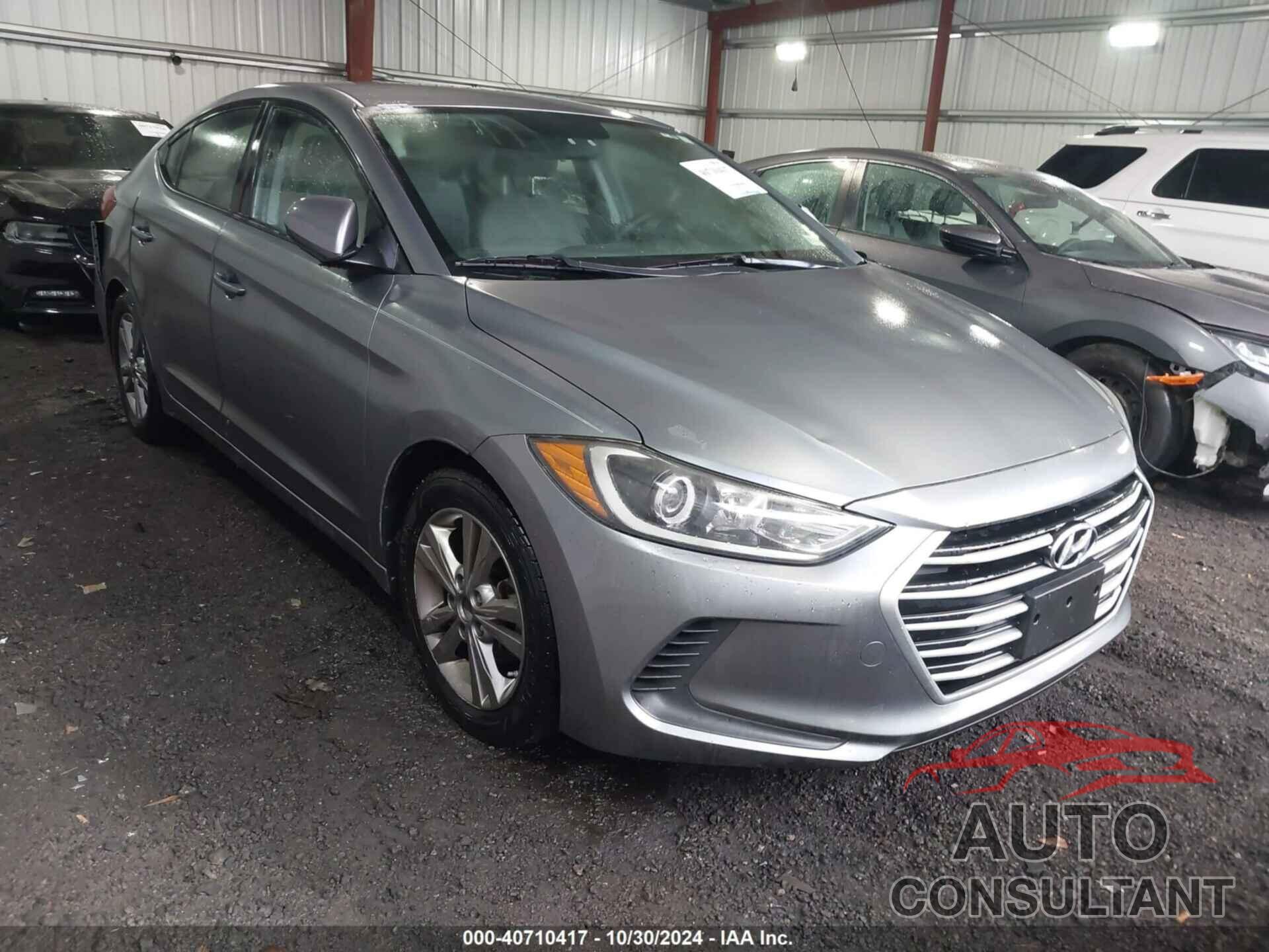 HYUNDAI ELANTRA 2017 - KMHD84LF1HU154069