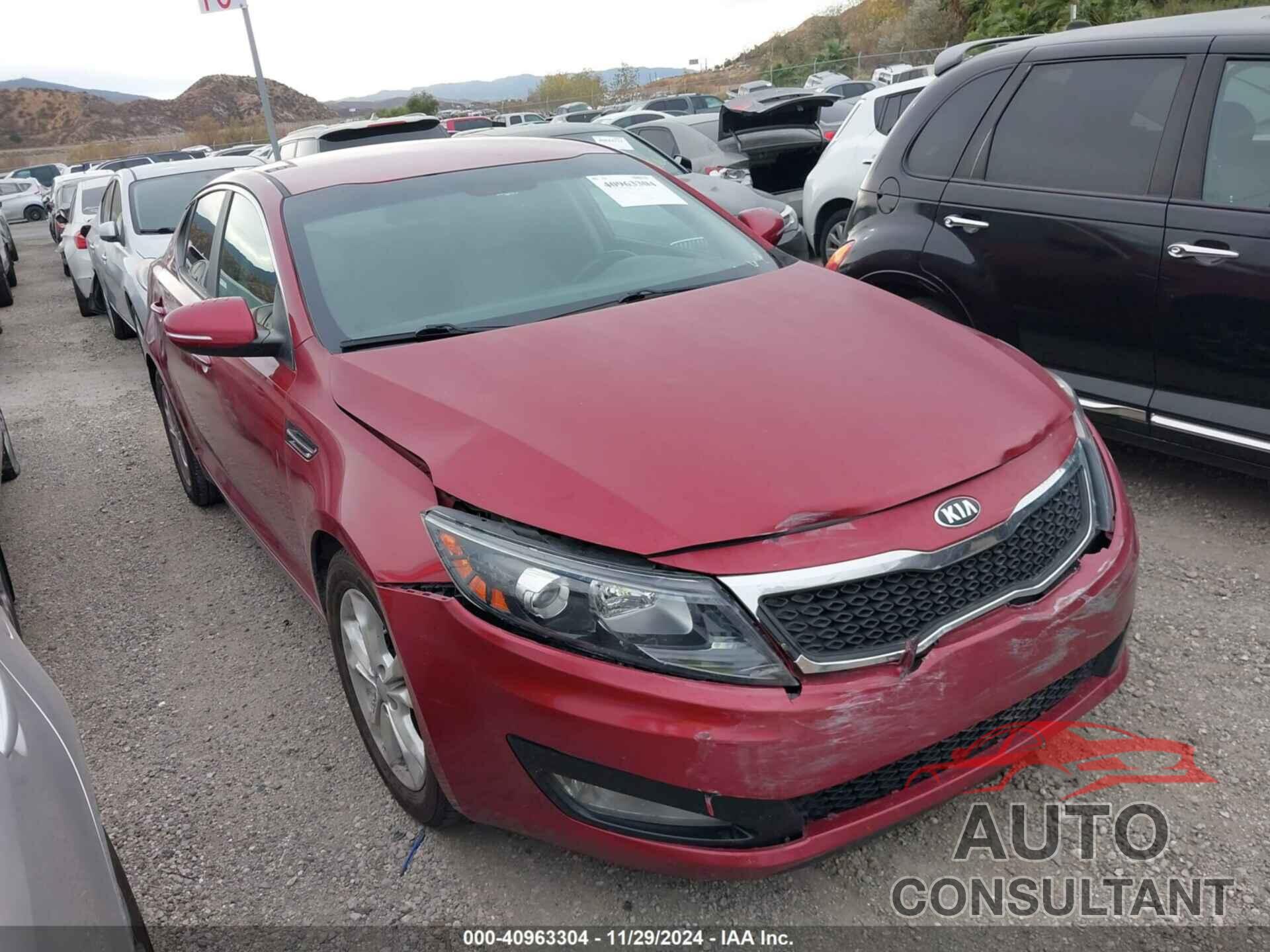 KIA OPTIMA 2013 - 5XXGN4A74DG110086