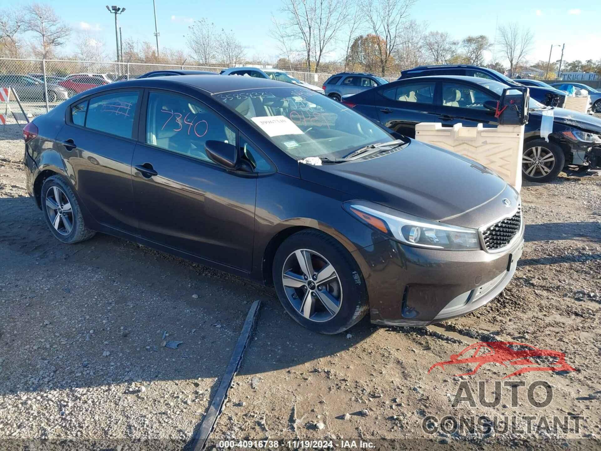 KIA FORTE 2018 - 3KPFL4A78JE213792