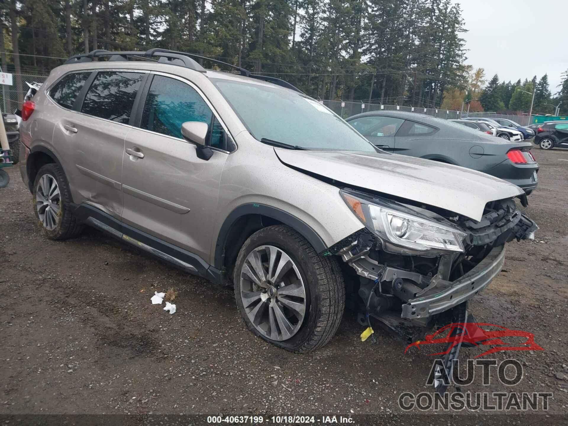 SUBARU ASCENT 2019 - 4S4WMALD9K3463125