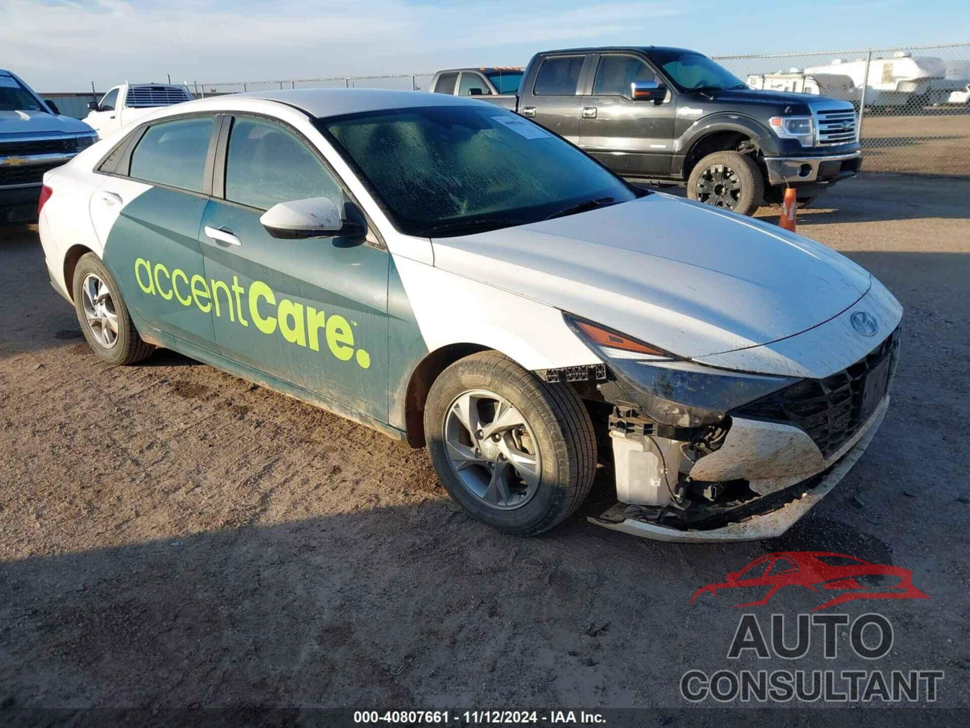 HYUNDAI ELANTRA 2021 - 5NPLL4AGXMH047584