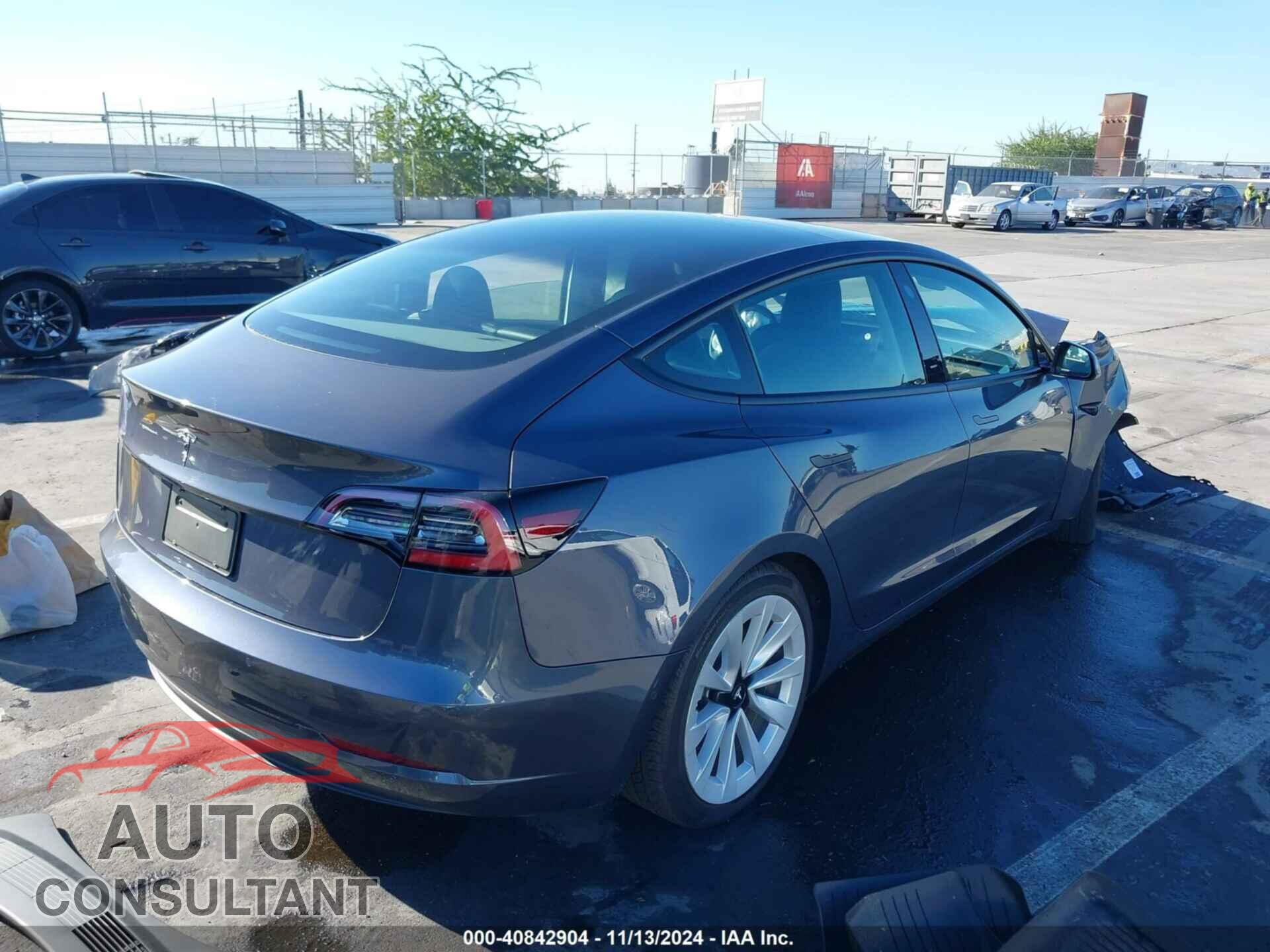 TESLA MODEL 3 2022 - 5YJ3E1EA1NF375166