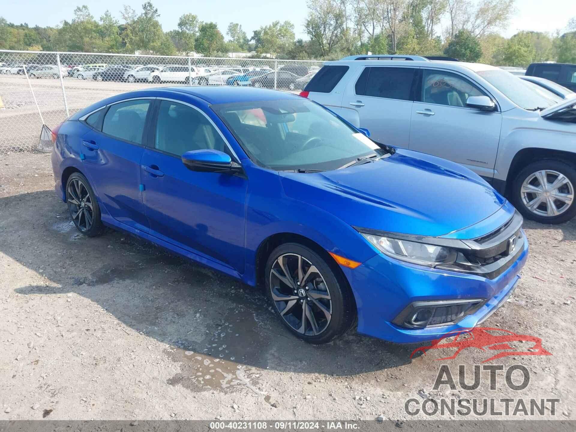 HONDA CIVIC 2020 - 2HGFC2F87LH584540