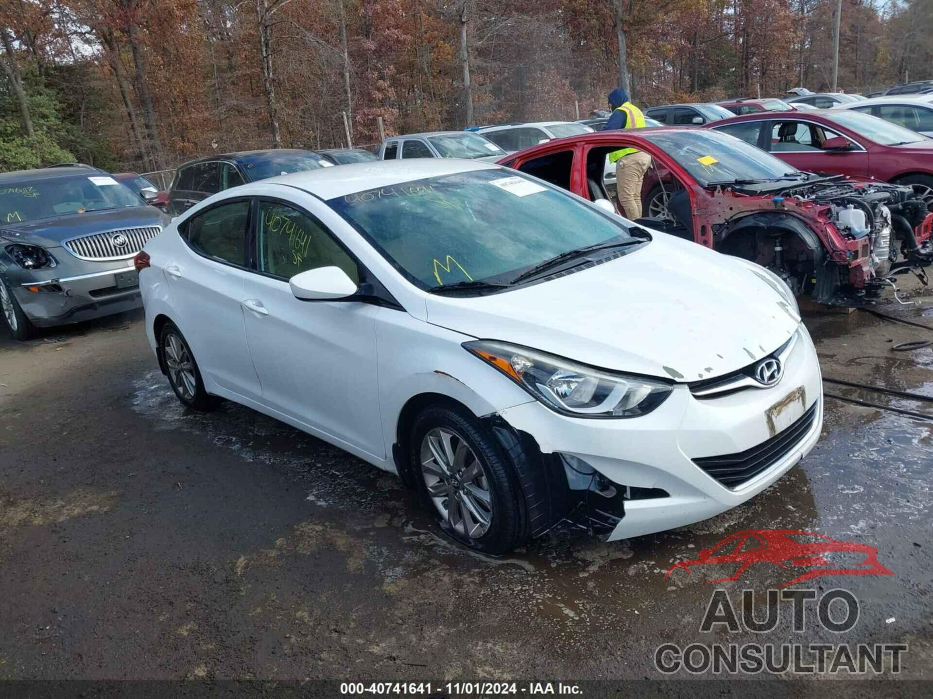 HYUNDAI ELANTRA 2016 - 5NPDH4AEXGH732676