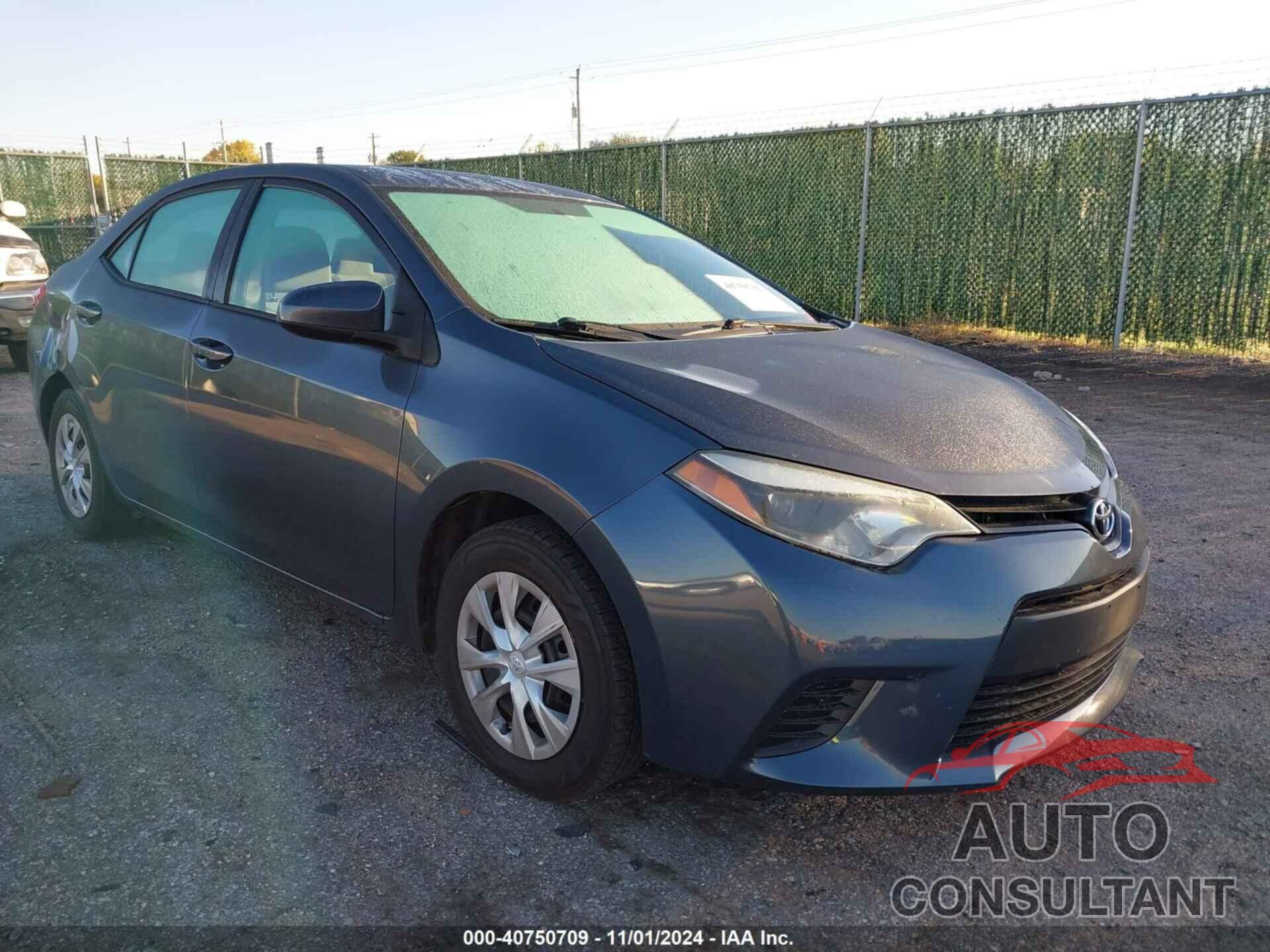 TOYOTA COROLLA 2015 - 5YFBURHE2FP304205