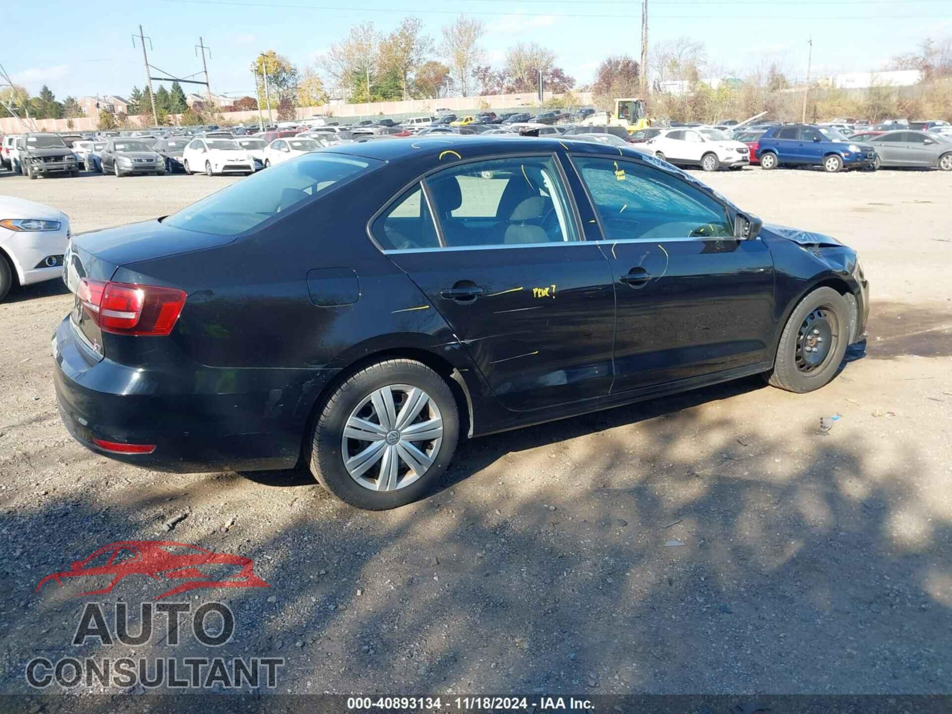 VOLKSWAGEN JETTA 2017 - 3VW2B7AJ0HM304809