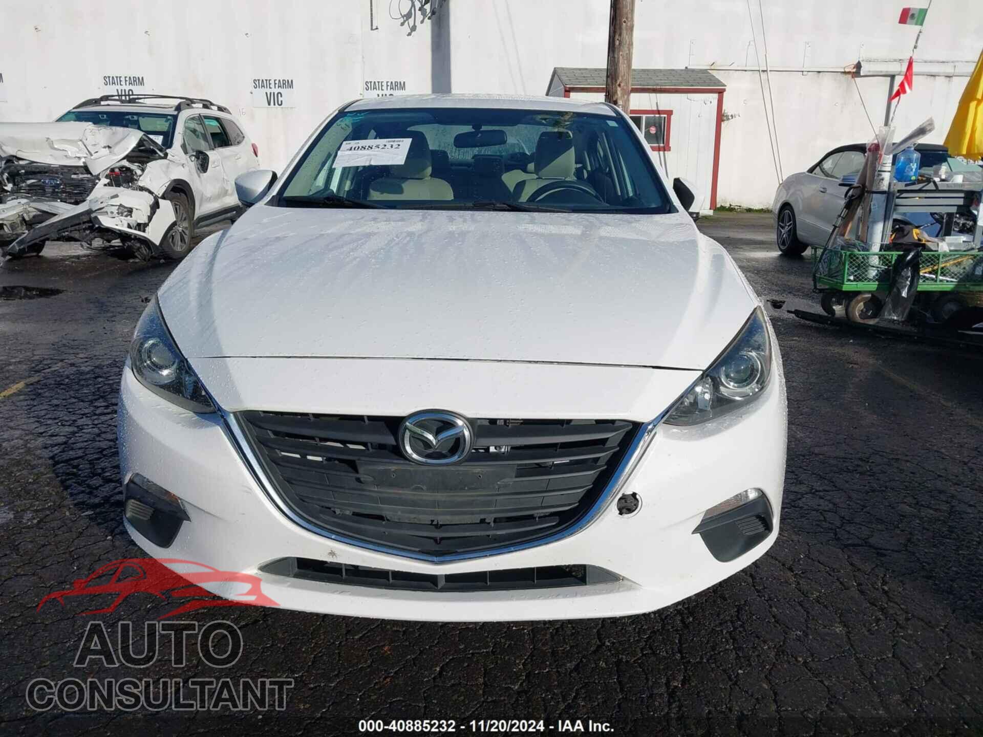 MAZDA MAZDA3 2014 - JM1BM1U71E1119851