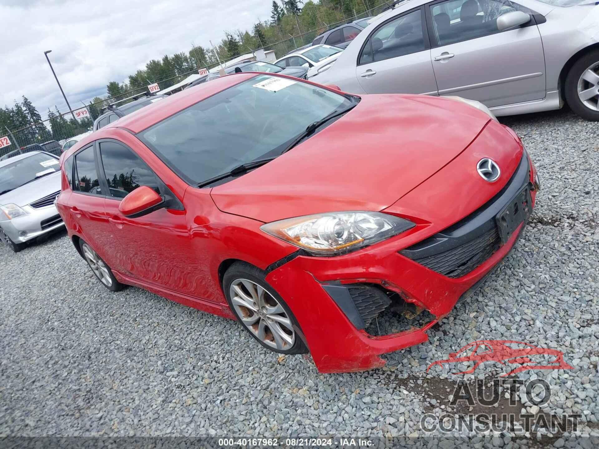 MAZDA MAZDA3 2011 - JM1BL1K66B1393877