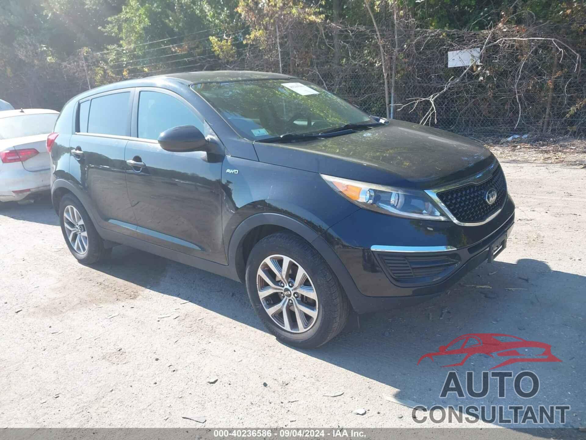 KIA SPORTAGE 2016 - KNDPBCAC7G7857551