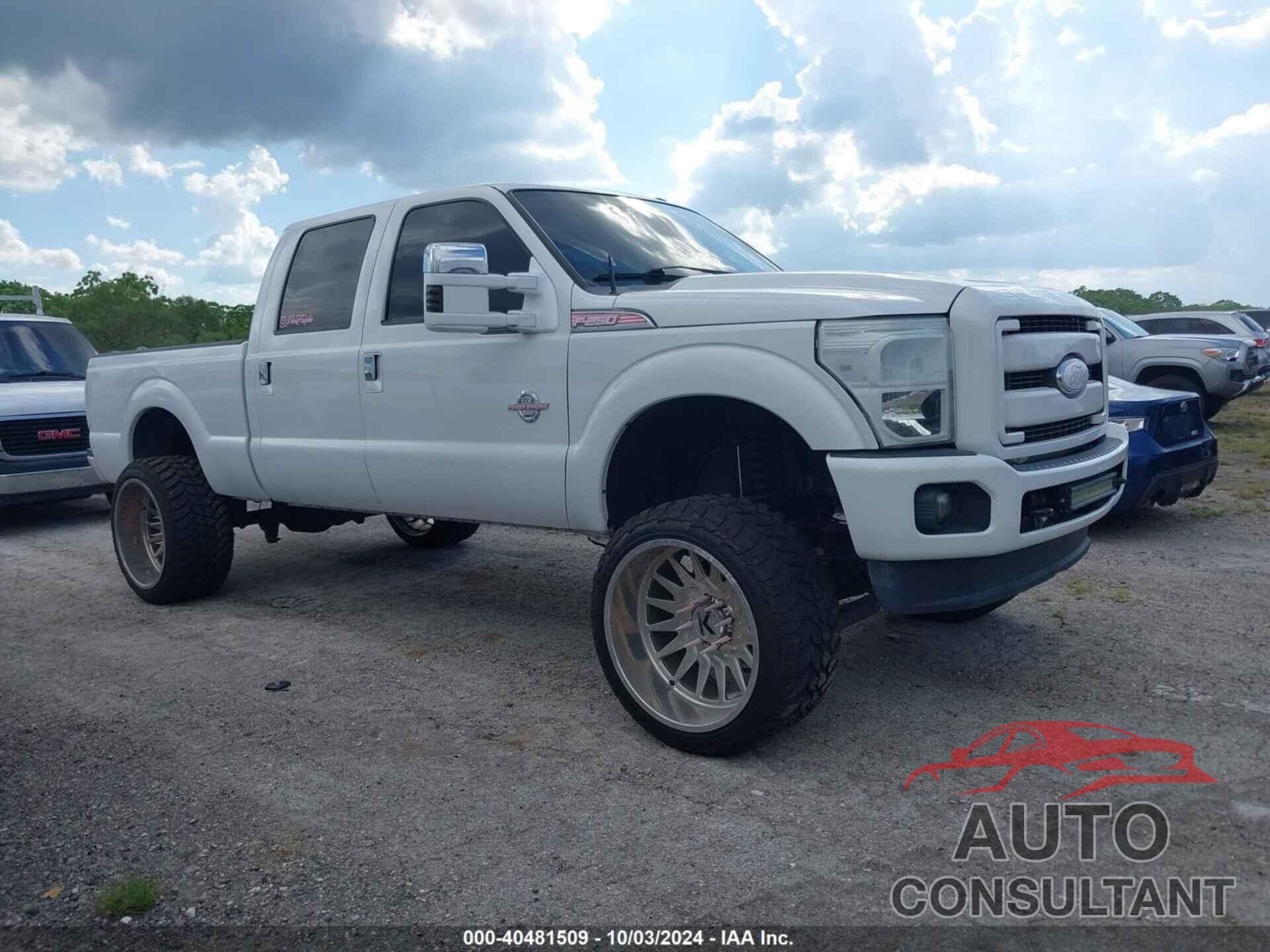 FORD F250 2016 - 1FT7W2BT6GED26009