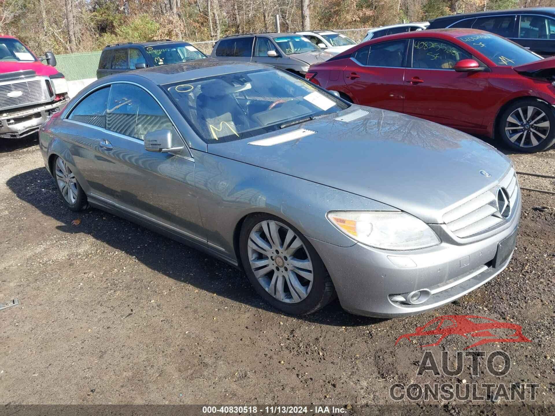 MERCEDES-BENZ CL 550 2010 - WDDEJ8GB8AA025870