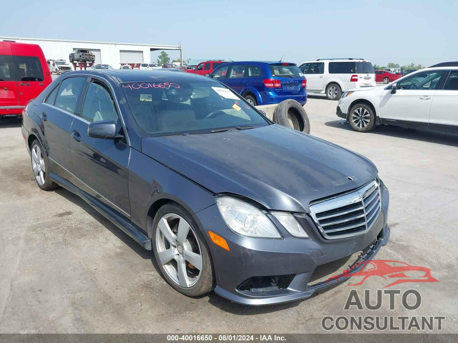 MERCEDES-BENZ E 350 2011 - WDDHF5GBXBA277151