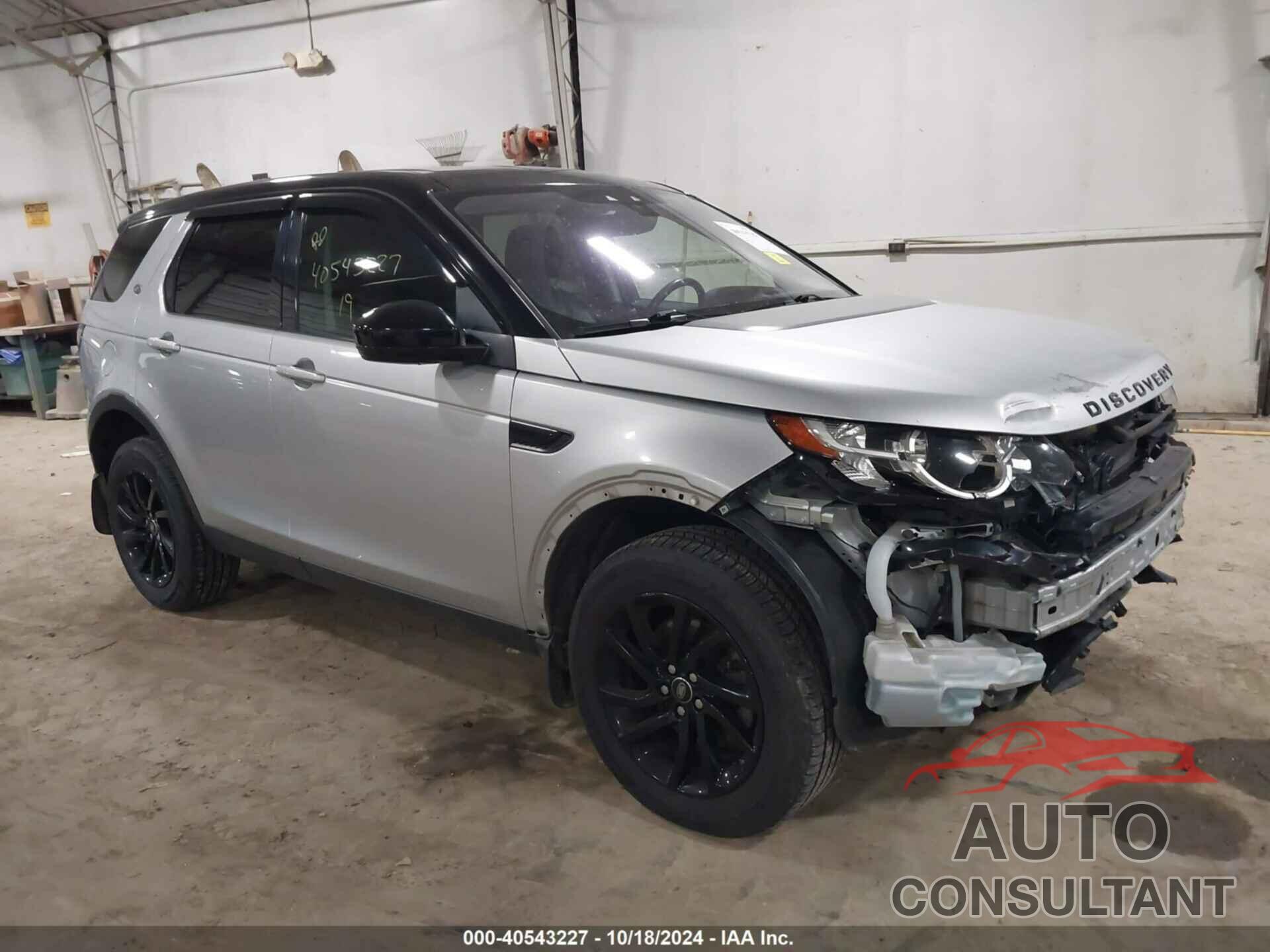 LAND ROVER DISCOVERY SPORT 2019 - SALCP2FX3KH828775
