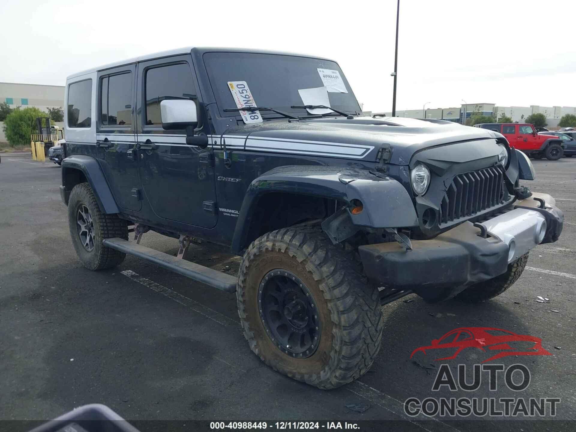 JEEP WRANGLER UNLIMITED 2017 - 1C4BJWEG8HL635248