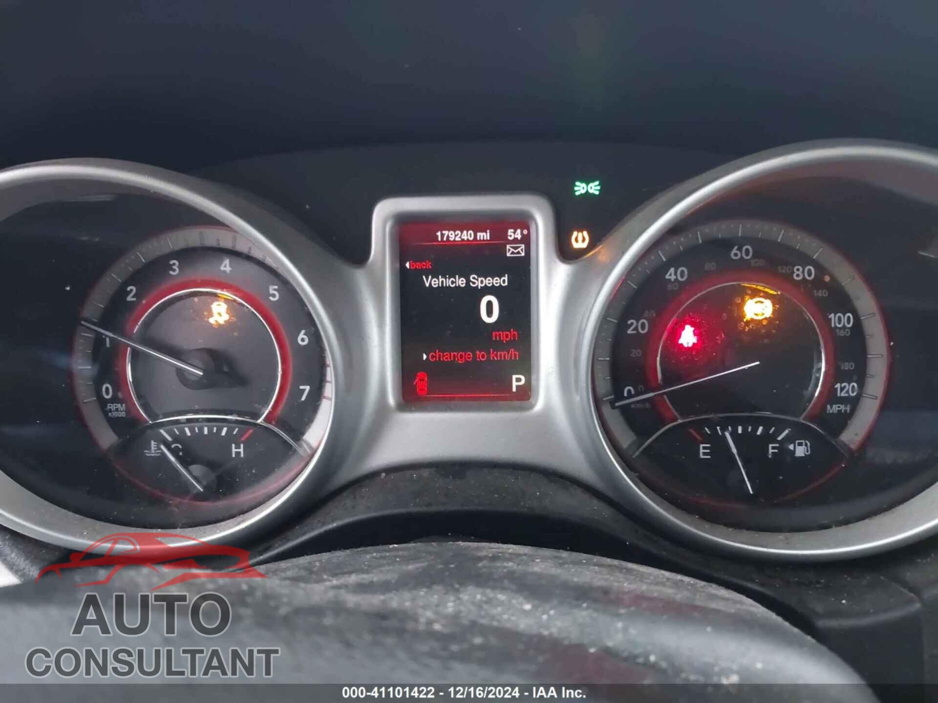 DODGE JOURNEY 2015 - 3C4PDCABXFT670235