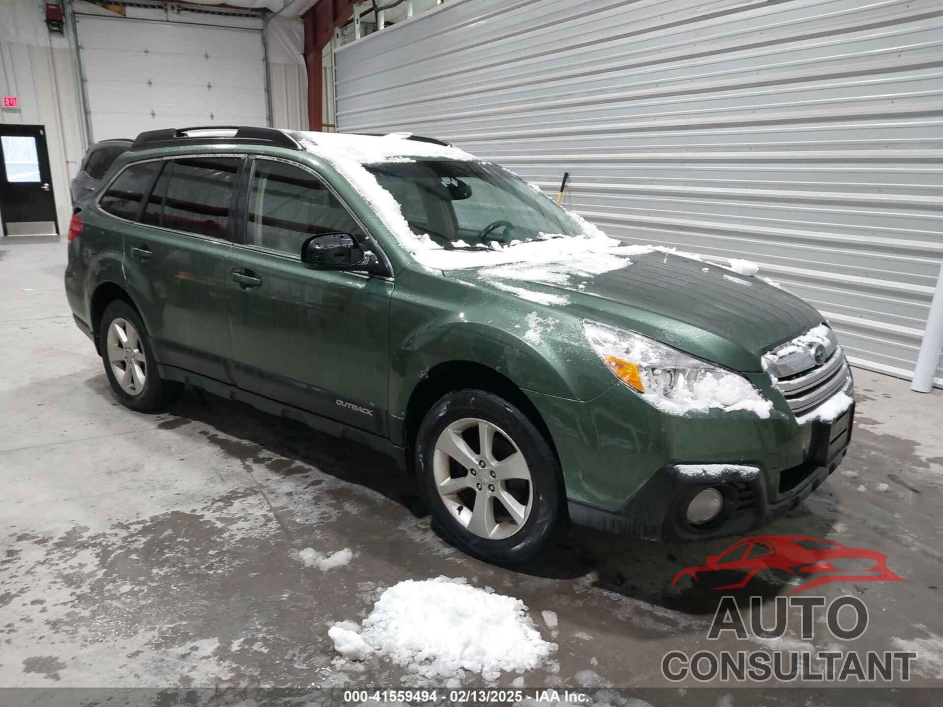 SUBARU OUTBACK 2013 - 4S4BRBGCXD3261355