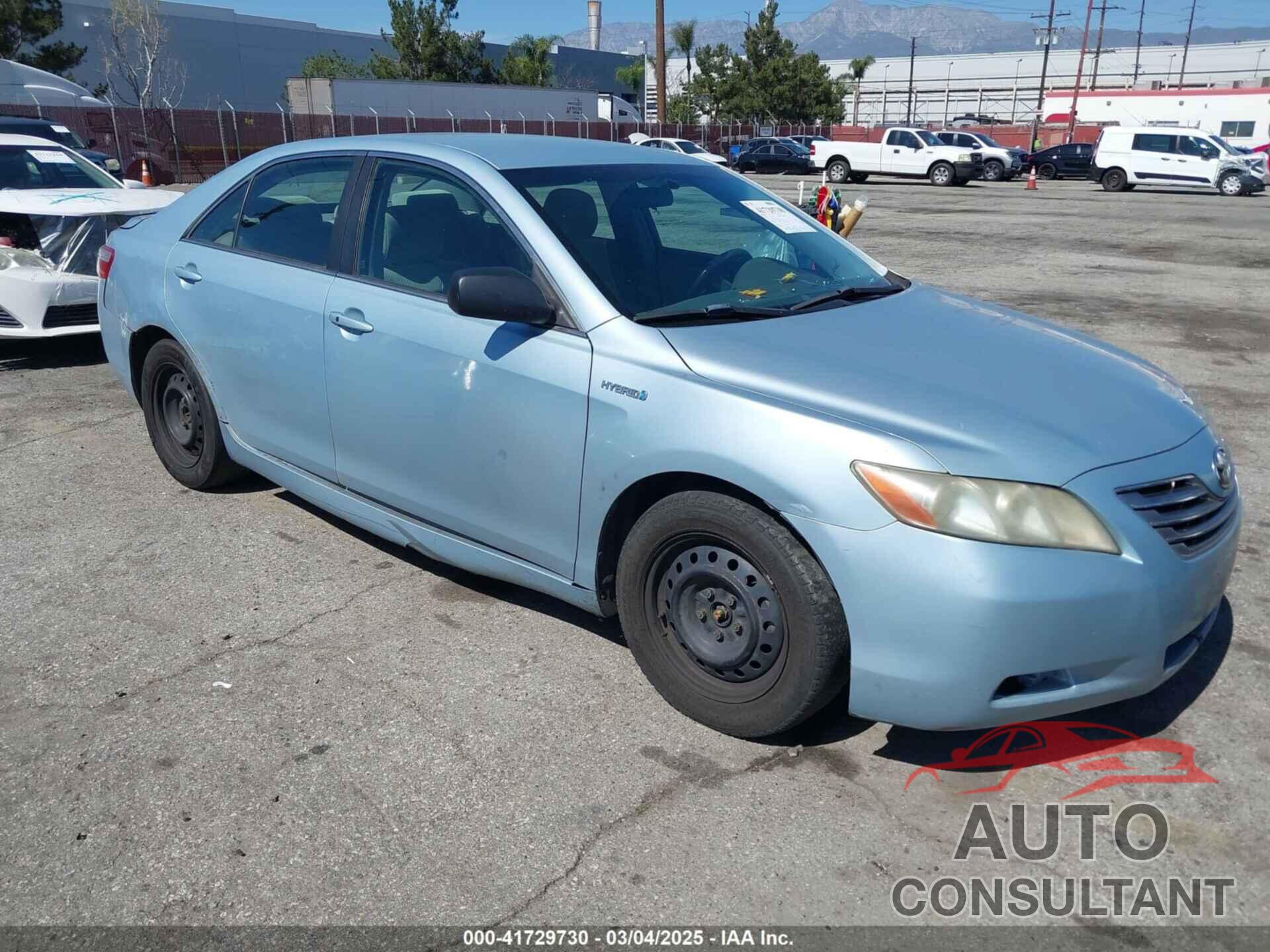 TOYOTA CAMRY HYBRID 2009 - 4T1BB46K09U100006