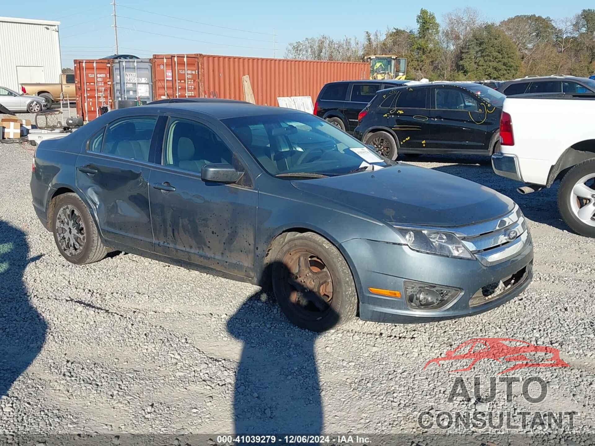 FORD FUSION 2011 - 3FAHP0HA0BR249449